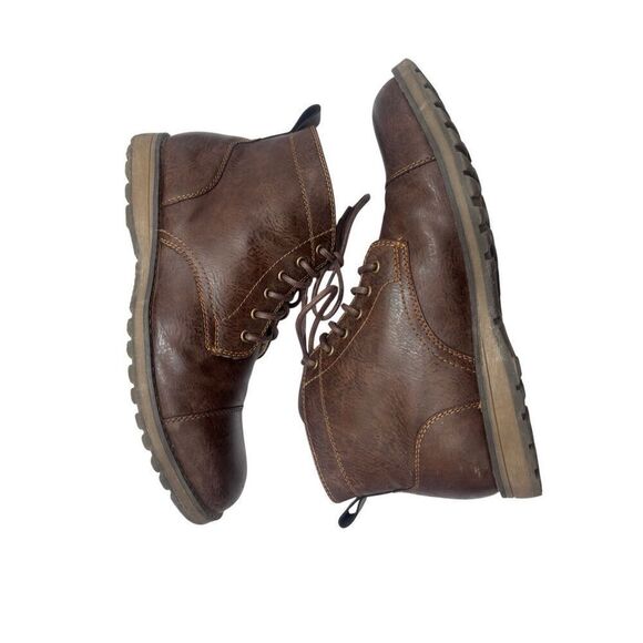 Eastland Men’s Brown Leather Lace-Up Boots Size 12D main image 5
